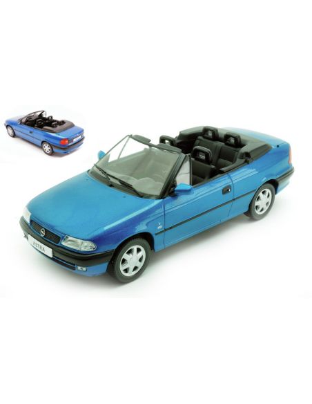 WHITEBOX WB124234 OPEL ASTRA F CABRIO 1994 BLUE 1:24 Modellino