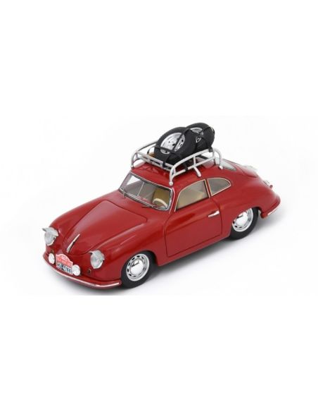 SPARK MODEL S6132 PORSCHE 356 1100 N.402 RALLY MONTE CARLO 1953 MERCK & VON JUNGENFELD 1:4 Modellino