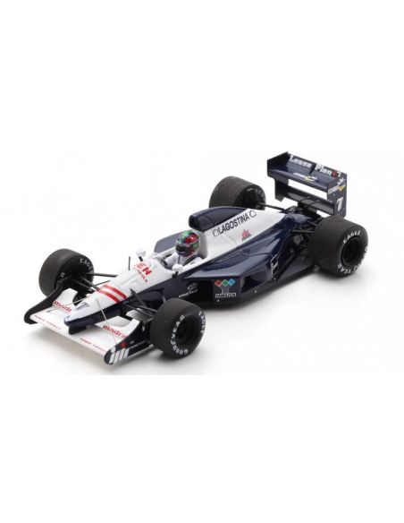 SPARK MODEL S7442 BRABHAM BT60B N.7 SOUT AFRICA GP 1992 ERIC VAN DE POELE 1:43 Modellino