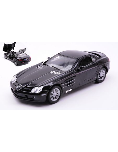 MOTORMAX MTM73306BK MERCEDES SLR MCLAREN BLACK 1:24 Modellino