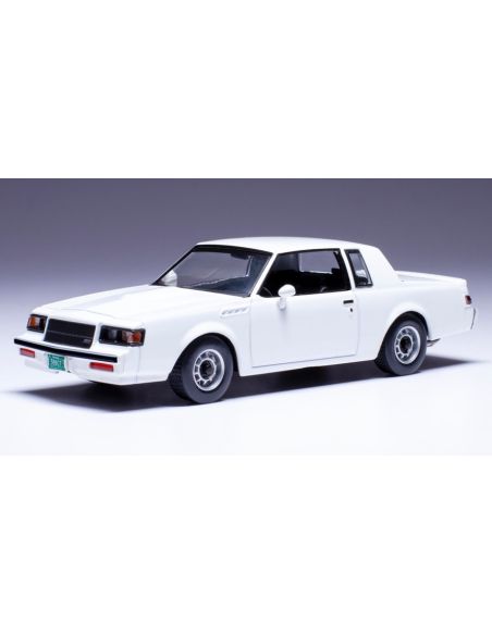 IXO MODEL CLC576 BUICK GRAND NATIONAL 1987 WHITE 1:43 Modellino