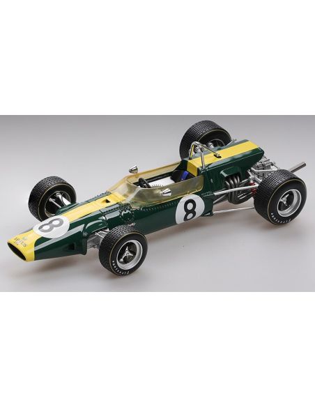 TECNOMODEL TMD18179C LOTUS 48 F2 N.8 PAU GP 1967 G.HILL 1:18 Modellino