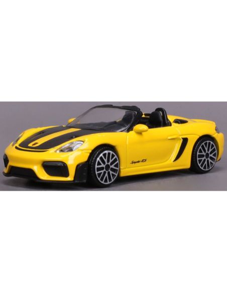 BBURAGO BU30472Y PORSCHE 718 SPYDER RS 2024 YELLOW 1:43 Modellino