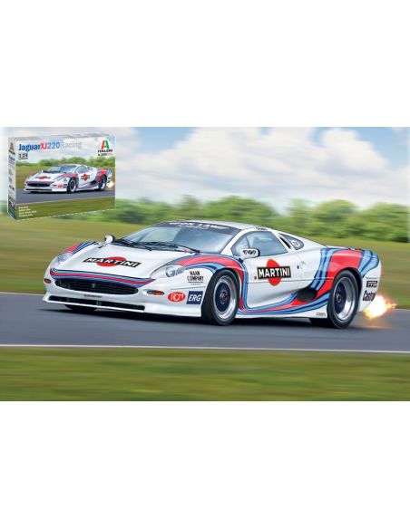 ITALERI IT3669 JAGUAR XJ220 RACE CAR KIT 1:24 Modellino