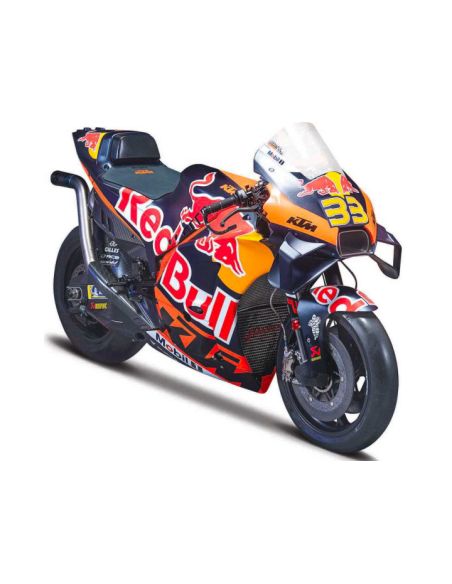 MAISTO MI36393B KTM RC16 RED BULL N.33 BRAD BINDER 1:18 Modellino