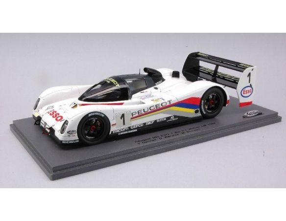 Spark Model S24LMS006 PEUGEOT 905 N.1 WINNER LM 1992 1:24 Modellino