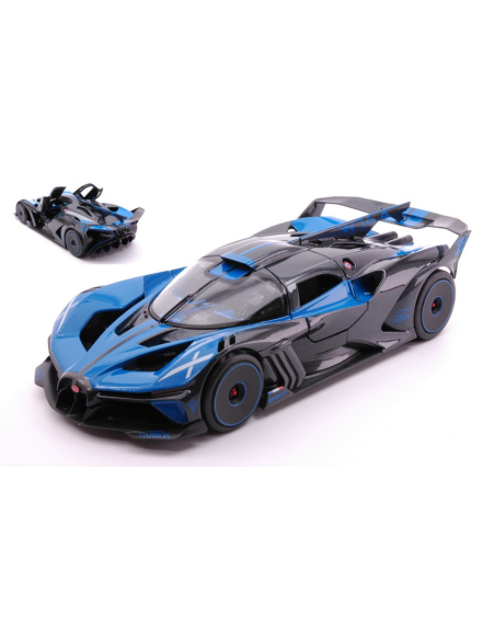 MAISTO MI32911B BUGATTI BOLIDE BLUE 1:24 Modellino