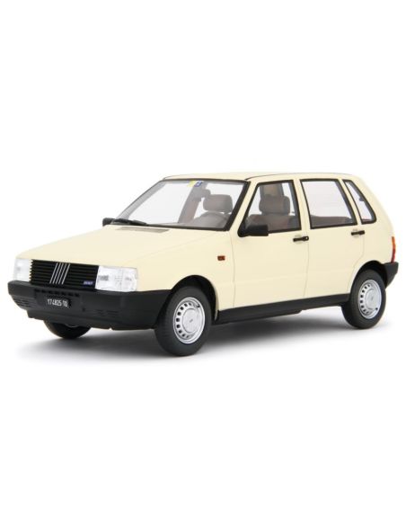 LAUDO RACING LM182F FIAT UNO 55S 1983 IVORY 1:18 Modellino