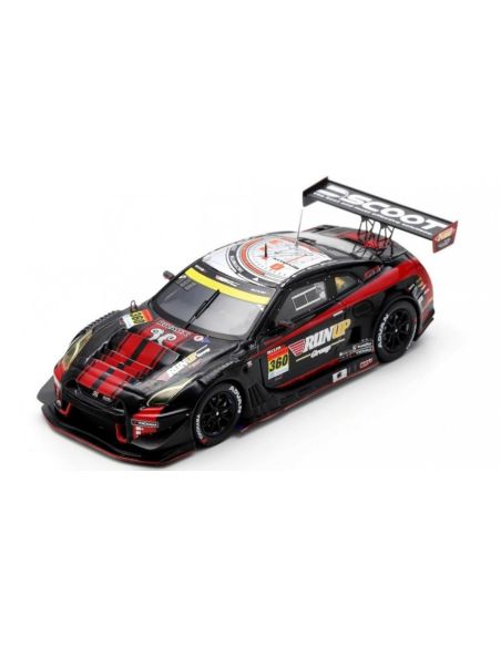 SPARK MODEL SGT185 RUNUP GT-R N.360 SUPER GT300 2024 OTAKI-AOKI-ARAKAWA-TANAKA 1:43 Modellino