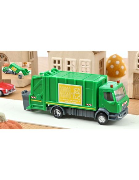 NOREV NV431020 RENAULT RUBBISH TRUCK D 2.1 PLASTIGAM 1:43 Modellino