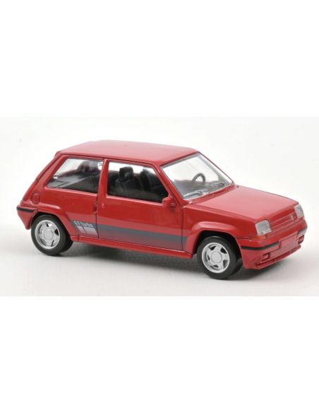 NOREV NV510539R RENAULT SUPERCINQ GT TURBO PH II 1988 RED JET CAR REPRODUCTION 1:43 Modellino