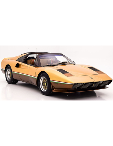 AUTOCULT ATC90322 FERRARI 308 GTS SPIDER 1978 GOLD GEORGE BARRIS CAR  MASTERPIECE1:43 Modellino