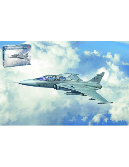 ITALERI IT2664 JAS 39 GRIPEN TWIN SEATER KIT 1:48 Modellino