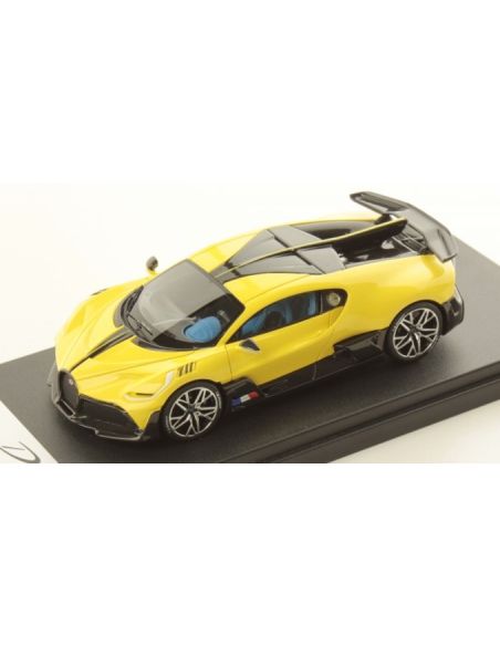 LOOKSMART LS497C BUGATTI DIVO GLOSSY YELLOW  1:43 Modellino