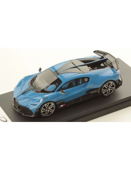 LOOKSMART LS497D BUGATTI DIVO GLOSSY FRENCH RACING BLUE  1:43 Modellino