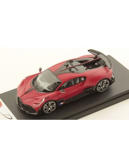 LOOKSMART LS497E BUGATTI DIVO MATT ITALIAN RED  1:43 Modellino