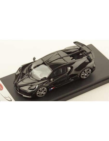 LOOKSMART LS497G BUGATTI DIVO GLOSSY CARBON BLACK  1:43 Modellino