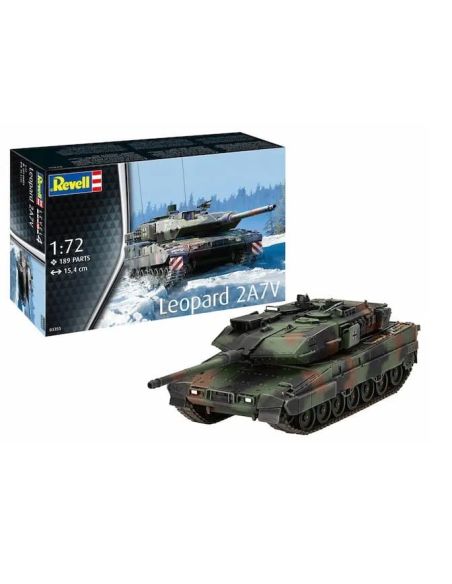 REVELL RV63355 LEOPARD 2A7V MODEL SET KIT 1:72 Modellino