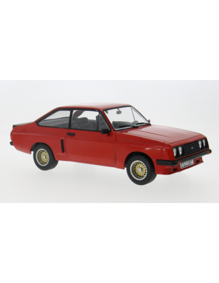 MODELCARGROUP MCG18352 FORD ESCORT MKI II RS 2000 X-PACK 1977 RED 1:18 Modellino