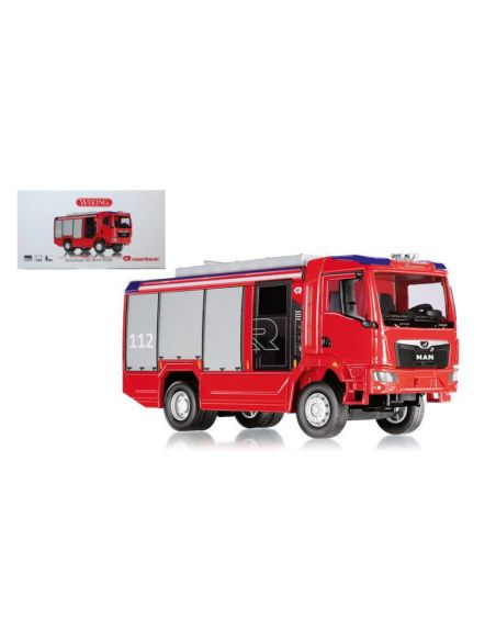 WIKING WK043196 FIRE BRIGADE ROSENBAUER AT (MAN TGM) 1:43 Modellino