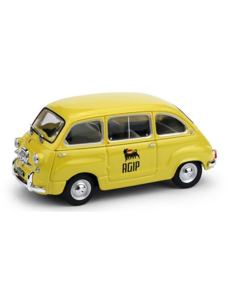 BRUMM BM0657 FIAT 600D MULTIPLA 1960 AGIP 1:43 Modellino