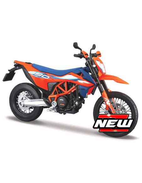 MAISTO MI23094 KTM 690 SMC R 2023 1:12 Modellino