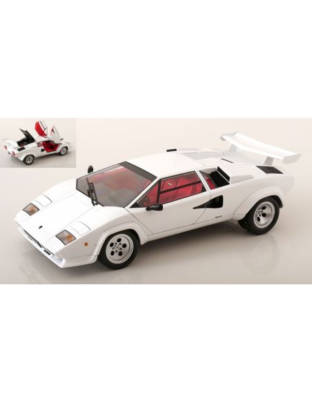 KK SCALE KKDC120142 LAMBORGHINI COUNTACH LP 5000S QV 1985 WHITE 1:12 Modellino