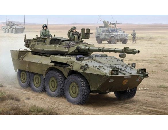 Trumpeter TP1564 CENTAURO CARRO ITALIAN B1 AFV 2nd SERIES W/UPGR.ARMOUR KIT 1:35 Modellino