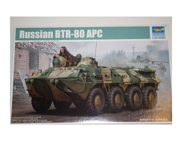 Trumpeter TP1594 RUSSIAN BTR-80A APC KIT 1:35 Modellino