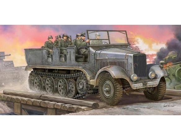 Trumpeter TP5531 CARRO GERMAN SD.KFZ.6 ARTILL.KIT 1:35 Modellino