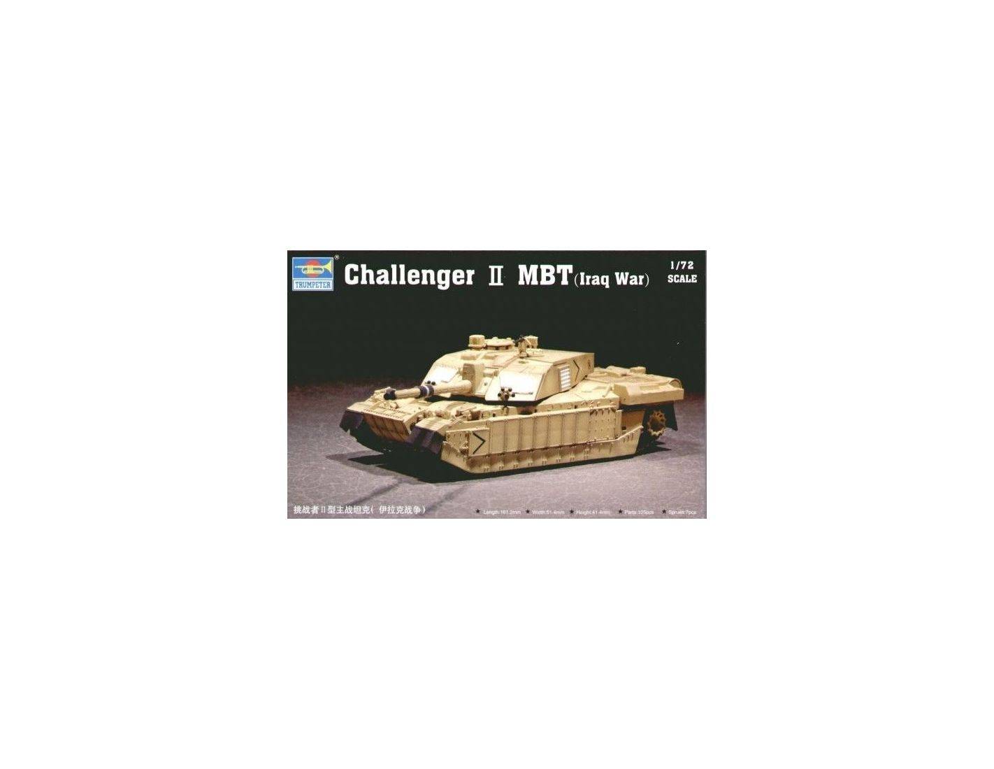 Trumpeter 07215 Challenger Ii Mbt Iraq War Modellino