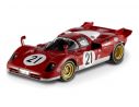 Hot Wheels HWN2046 FERRARI 512 S N.21 WINNER SEBRING 1970 ANDRETTI/VACCARELLA/GIUNTI 1:18 Modellino