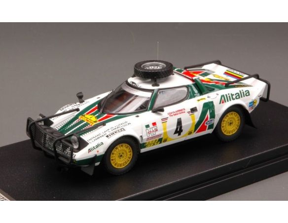 Hpi Racing HPI8297 LANCIA STRATOS HF N.4 SAFARI 1977  S.LAMPINEN-S.ANDREASSON 1:43 Modellino