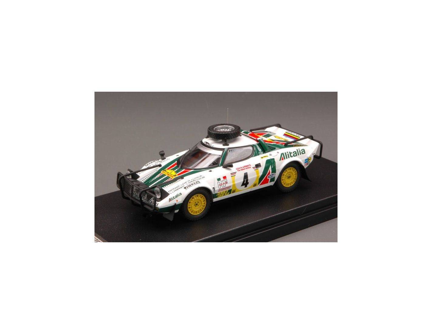 Hpi Racing HPI8297 LANCIA STRATOS HF N.4 SAFARI 1977  S.LAMPINEN-S.ANDREASSON 1:43 Modellino