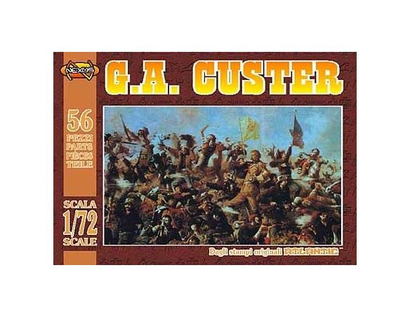 Atlantic ATL007 GENERALE CUSTER KIT 1:72 Kit Figure Militari