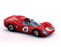 Bang BG7140 FERRARI 330 P4 N.8 6th BRANDS HATCH  1967 HAWKINS-WILLIAMS 1:43 Modellino