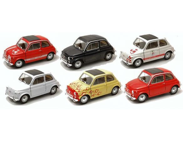 Cararama Motorama CA9296 FIAT 500 CLASSIC 1:24 Auto Stradali