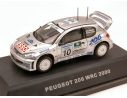 Jadi JD90020 PEUGEOT 206 WRC WINNER SWEDISH RALLY 2000 GRONHOLM-RAUTIANEN 1:43 Auto Rally