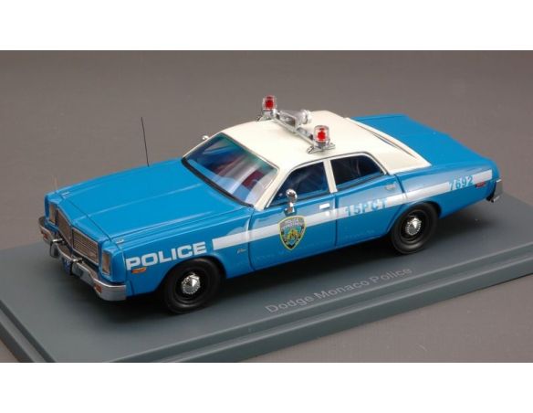 Neo Scale Models NEO43516 DODGE MONACO NYPD NEW YORK POLICE DEPARTMENT ...