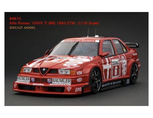 HPI 1/18 Alfa Romeo アルファロメオ 155V6 TI DTM - ミニカー