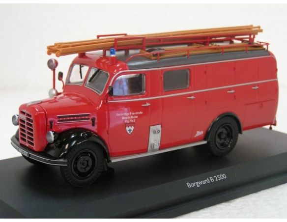 Schuco 3462 BORGWARD B2500 LF8 FEUERWEHR 1/43 Modellino