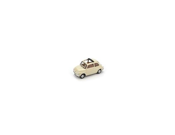 Brumm BM0474-03 FIAT 500 R 1972-75 APERTA AVORIO ANTICO 1:43 Modellino