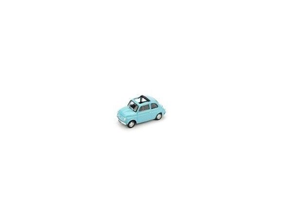 Brumm BM0474-08 FIAT 500 R 1972-75 APERTA AZZURRO CHIARO 1:43 Modellino