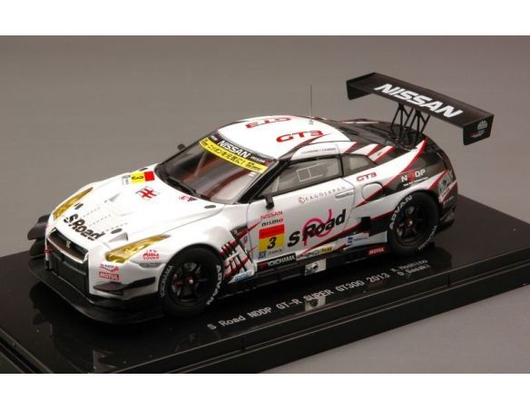 Ebbro EB44926 NISSAN R35 GT-R N.3 17th SGT300 2013 K.HOSHINO-D.SASAKI 1:43 Modellino