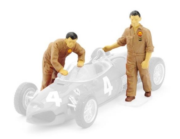 Brumm BMF074 MECCANICI FERRARI 1961 SPOSTANO AUTO Pz.2 Modellino