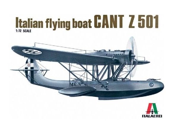 Italeri IT0112 ITALIAN FLYING BOAT CANT Z 501 KIT 1:72 Modellino