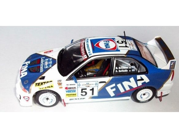 Skid SKM99085 Mitsubishi Lancer Evo V FINA DRIVACOS / ZOTIADIS 1/43  Modellino - Car Models