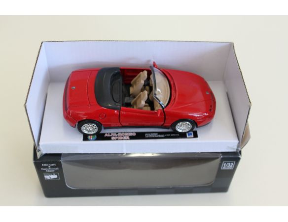 New Ray City Cruiser Collection ALFA ROMEO SPIDER RED 1:32 Modellino