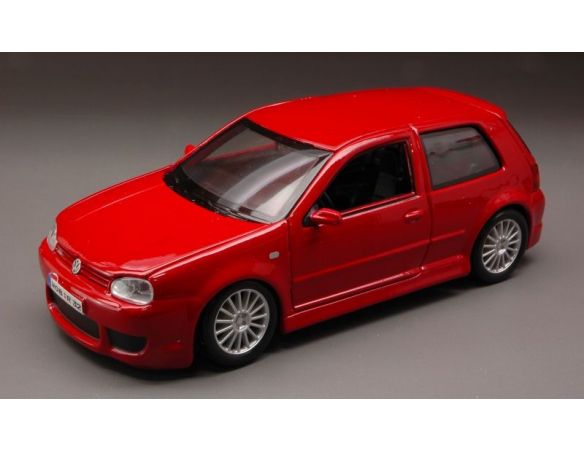 Maisto MI31290 VW GOLF R32 2002 RED 1:24 Modellino