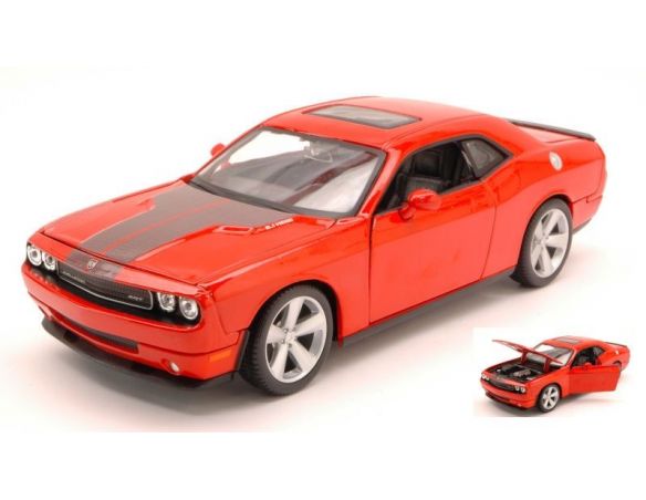 Maisto MI31280 DODGE CHALLENGER SRT8 2008 ORANGE 1:24 Modellino